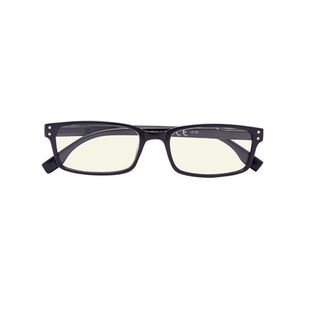 CessBlu Blue Light Reading Glasses Black 2.0x Unisex 86889